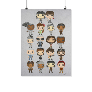 Hadestown Pop Chart Poster