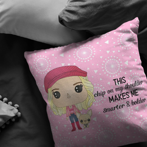 Legally Blonde Throw Pillow