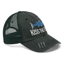 Load image into Gallery viewer, Kiss the Fish Unisex Trucker Hat