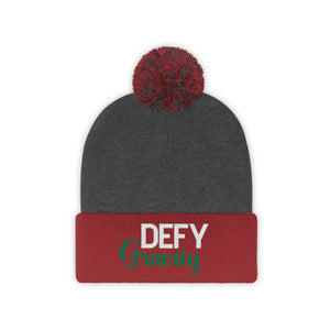 Defy Gravity Pom Pom Beanie