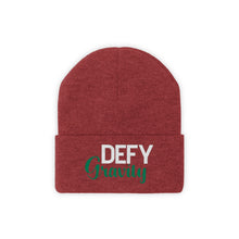Load image into Gallery viewer, Defy Gravity Knit Beanie