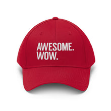 Load image into Gallery viewer, Awesome Wow Unisex Twill Hat