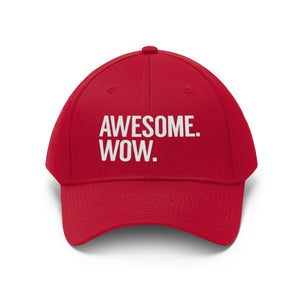 Awesome Wow Unisex Twill Hat