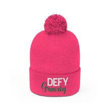 Load image into Gallery viewer, Defy Gravity Pom Pom Beanie