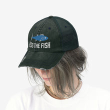 Load image into Gallery viewer, Kiss the Fish Unisex Trucker Hat
