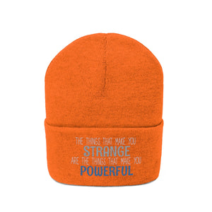 Strange/Powerful Knit Beanie