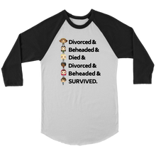 Load image into Gallery viewer, Six Queens Raglan T-Shirt