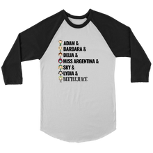 Load image into Gallery viewer, Beetlejuice Raglan T-Shirt