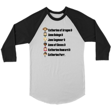 Load image into Gallery viewer, Six Queens Raglan T-Shirt