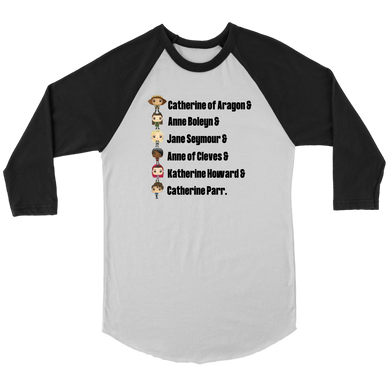 Six Queens Raglan T-Shirt