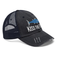 Load image into Gallery viewer, Kiss the Fish Unisex Trucker Hat