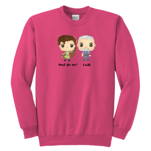 Persephone & Hades Youth Crewneck Sweatshirt