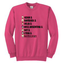 Load image into Gallery viewer, Beetlejuice Youth Crewneck Sweatshirt