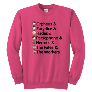 Hadestown Youth Crewneck Sweatshirt