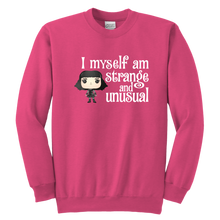 Load image into Gallery viewer, Lydia Strange &amp; Unusual Youth Crewneck Sweatshirt