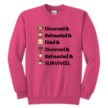 Load image into Gallery viewer, Six Queens Youth Crewneck Sweatshirt