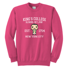 Load image into Gallery viewer, King&#39;s College Youth Crewneck Sweatshirt