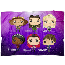 Load image into Gallery viewer, Six Queens Fleece Blanket
