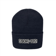 Load image into Gallery viewer, Sucks-Yes Knit Beanie