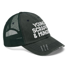Load image into Gallery viewer, Young Scrappy Hungry Unisex Trucker Hat