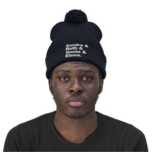 Supreme Court Pom Pom Beanie