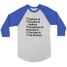 Load image into Gallery viewer, Hadestown Raglan T-Shirt