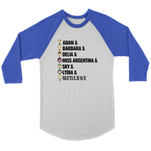 Load image into Gallery viewer, Beetlejuice Raglan T-Shirt