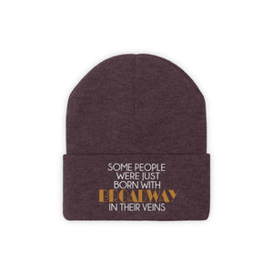 Broadway Veins Knit Beanie