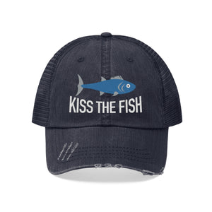 Kiss the Fish Unisex Trucker Hat