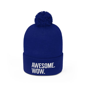 Awesome Wow Pom Pom Beanie