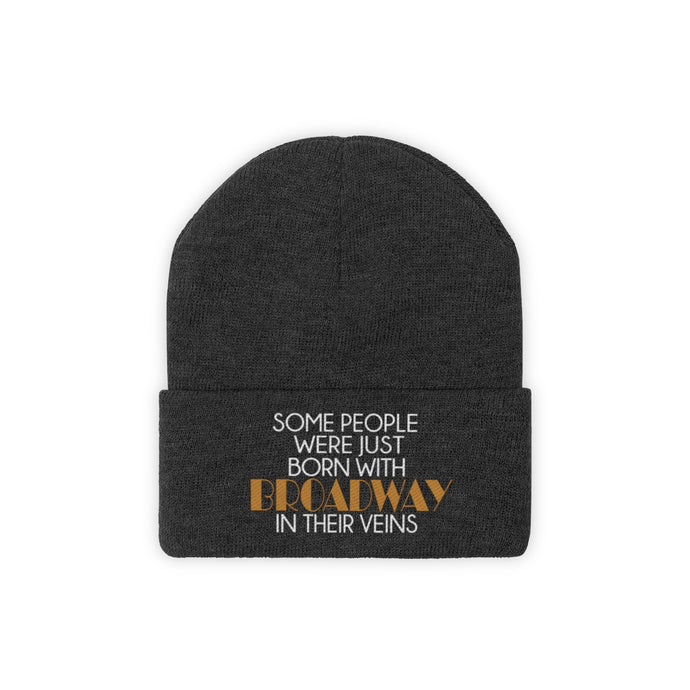 Broadway Veins Knit Beanie