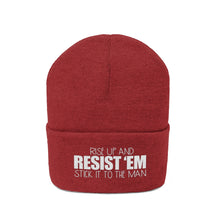 Load image into Gallery viewer, Resist &#39;Em Knit Beanie