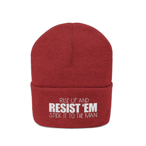 Resist 'Em Knit Beanie