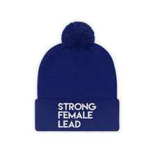Load image into Gallery viewer, Strong Female Lead Pom Pom Beanie