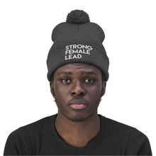 Load image into Gallery viewer, Strong Female Lead Pom Pom Beanie