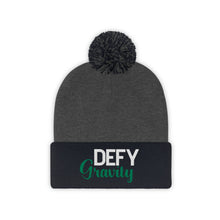 Load image into Gallery viewer, Defy Gravity Pom Pom Beanie