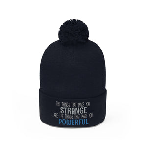 Strange/Powerful Pom Pom Beanie