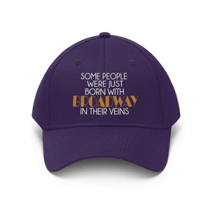 Broadway Veins Unisex Twill Hat