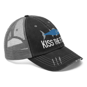 Kiss the Fish Unisex Trucker Hat