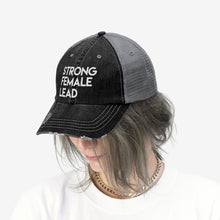 Load image into Gallery viewer, Strong Female Lead Unisex Trucker Hat