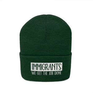 We Get the Job Done Knit Beanie