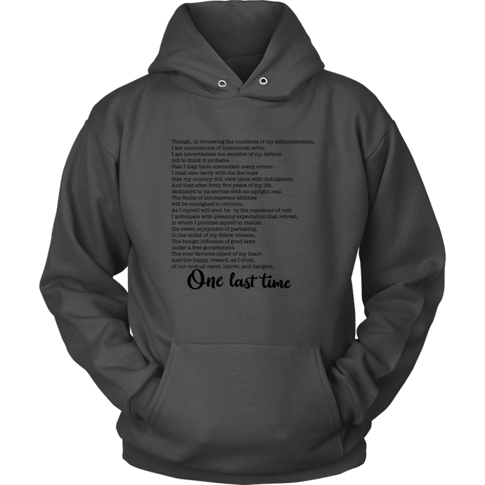 One Last Time Hoodie