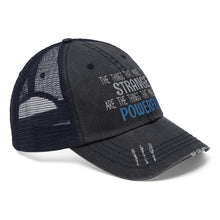 Load image into Gallery viewer, Strange/Powerful Unisex Trucker Hat