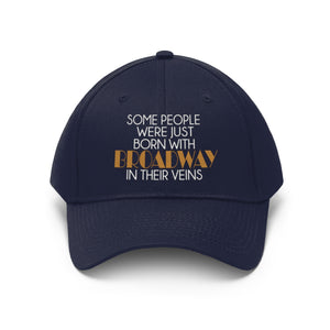 Broadway Veins Unisex Twill Hat