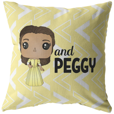 Peggy Schuyler Throw Pillow