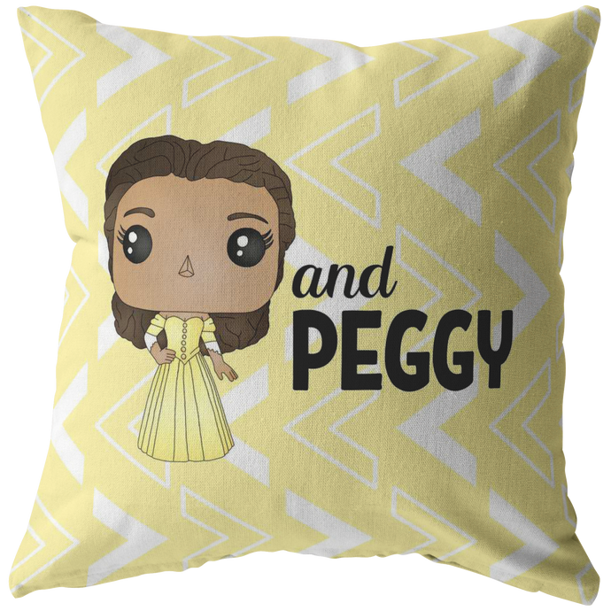 Peggy Schuyler Throw Pillow