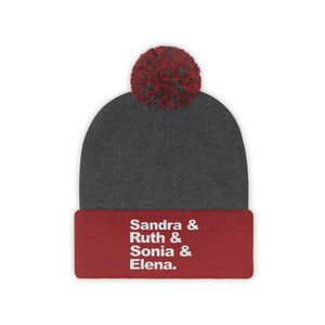 Supreme Court Pom Pom Beanie