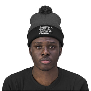 Supreme Court Pom Pom Beanie