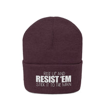 Load image into Gallery viewer, Resist &#39;Em Knit Beanie
