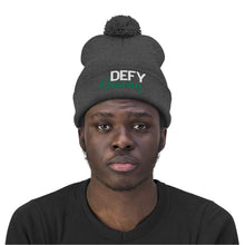 Load image into Gallery viewer, Defy Gravity Pom Pom Beanie